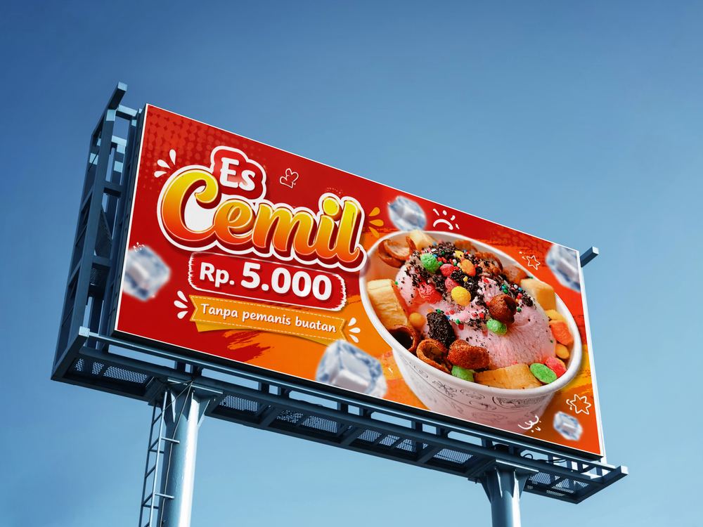 Billboard cetakan Arza Grafika